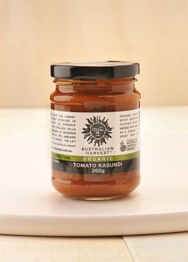 AUSTRALIAN HARVEST Organic Tomato Kasundi
